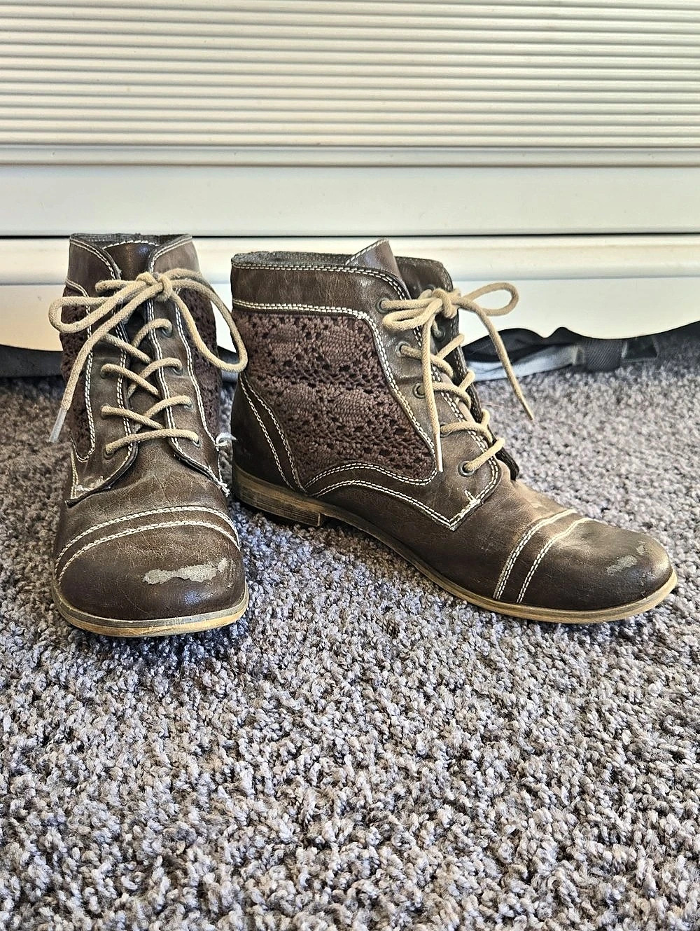 XOXO Brave Brown Boots Size 8M
